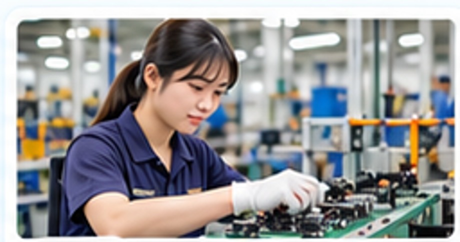 Công nhân làm việc tại DJ&M Solution