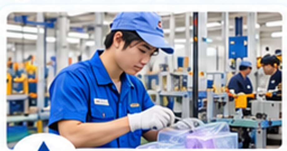 Công nhân làm việc tại DNP